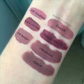 Anastasia Beverly Hills liquid lipsticks in Crush, Trust Iss
