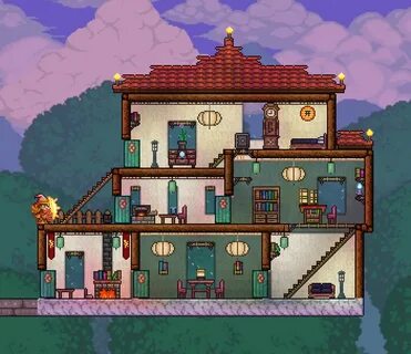 Awesome Dynasty House Terraria 35 Images - I Made My First D