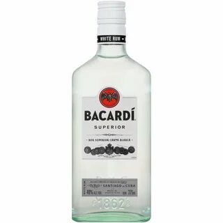 Bacardi Superior White Rum, 375 mL - Walmart.com - Walmart.com.