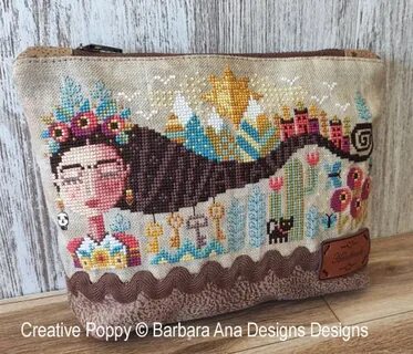 Barbara Ana Designs - Dreaming Frida (cross stitch pattern)