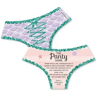 Trading The Tail For a Veil Bachelorette Party Panty Game Br