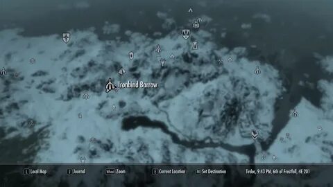 Skyrim Words Of Power Locations Map posted by Zoey Cunningha