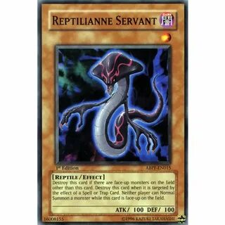 Reptilianne Servant ABPF-EN015 1st Edition Yu-Gi-Oh! Card