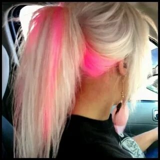 pink and blond hair Pink blonde hair, Hot pink hair, Tumblr 