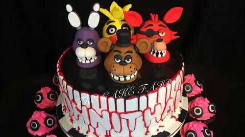 Five nights at Freddy’s cake - YouTube