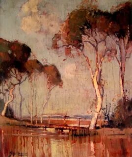 Painter Sydney Long - The Spirit of the Land of Australia. О