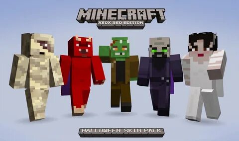 Minecraft Xbox 360 Edition: Pack de skin Halloween Charity A