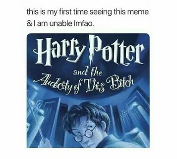 Pin by Rose on Fandom Stuff Harry potter jokes, Edgy memes, 