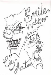 Smile Now Cry Later S Coloring Pages - Blog Surfer