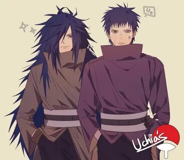 Madara Uchiha and Obito Uchiha Personagens naruto shippuden,