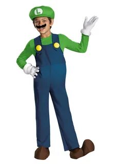 Boys Luigi Prestige Costume - Halloween Costume Ideas 2022