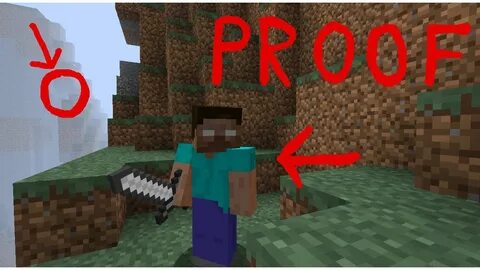 REAL HEROBRINE SIGHTING 100% PROOF - YouTube