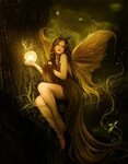 Fairy of Light Fantasy art illustrations, Fairy art, Beautif