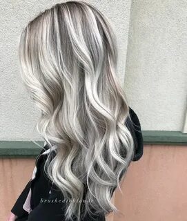 Dimensional ash blonde Light ash blonde hair, Silver blonde 