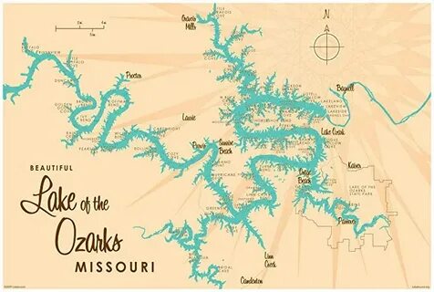 Lake Of The Ozarks Missouri Map - Map Pasco County