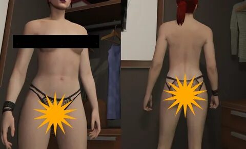 Nude Bottom - Sexy Undies - GTA 5 mod