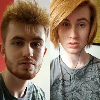 11 months HRT, 21 MtF. Saw this old picture the other day an