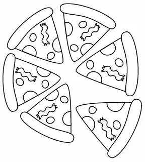 30+ Pizza coloring pages - Eventofy : Magazine & Communauté 