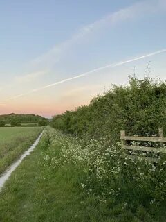 Meadow Path Nature aesthetic, Sky aesthetic, Scenery