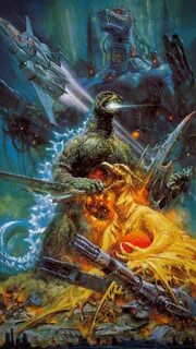 Godzilla vs. Mechagodzilla II (1993) Phone Wallpaper Moviema