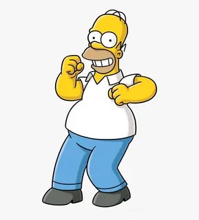 Transparent Homero Png - Homer Simpson Posing, Png Download 