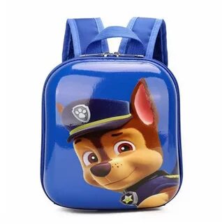 2018 New Kid School bags Cartoon Dog Character 3D Style Chil