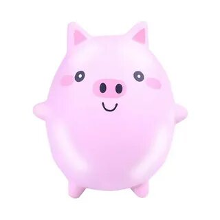 New Style toy Soft Pig Squishy Kawaii Animal Slow Rising Squ