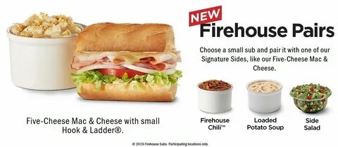 Firehouse Subs Welcomes New Firehouse Pairs - The Fast Food 