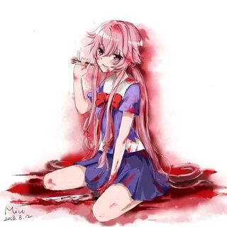 Gasai Yuno - Mirai Nikki - Image #1533453 - Zerochan Anime I