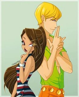 Stella and Brandon by V-Chinetsu Winx club, Digital artist, 