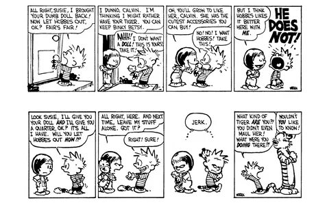 Read online Calvin and Hobbes comic - Issue #7.