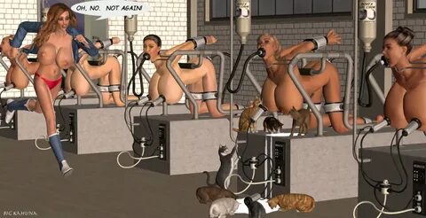 Trouble at the Dairy - Adult Comics - Literotica.com