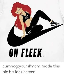 On FLEEK Cumnogyour #Mcm Made This Pic His Lock Screen on Fl