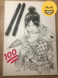Apex Legends Wraith Drawing Easy - Alla tok