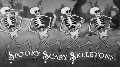 Spooky Scary Skeletons (earrape) - YouTube
