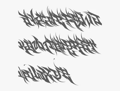 Gangster Tattoo Letter Fonts - Download Fonts