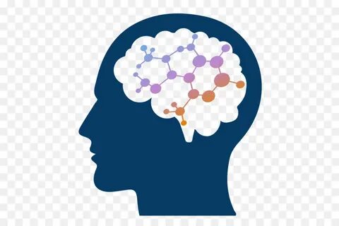 head outline with brain - Clip Art Library