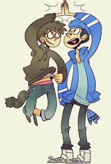 Humanized Mordecai and Rigby Cartoon crossovers, Humanized d