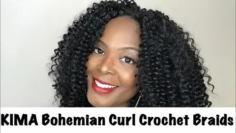 KIMA Bohemian Curl Harlem 125 Crochet Braids Review - YouTub