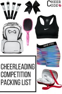 Cheer Code Glitter, Bows, & Nike Pros. Cheerleading Competit