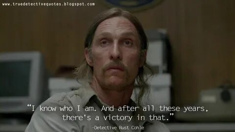 Rust Cohle Quotes sugiurakun