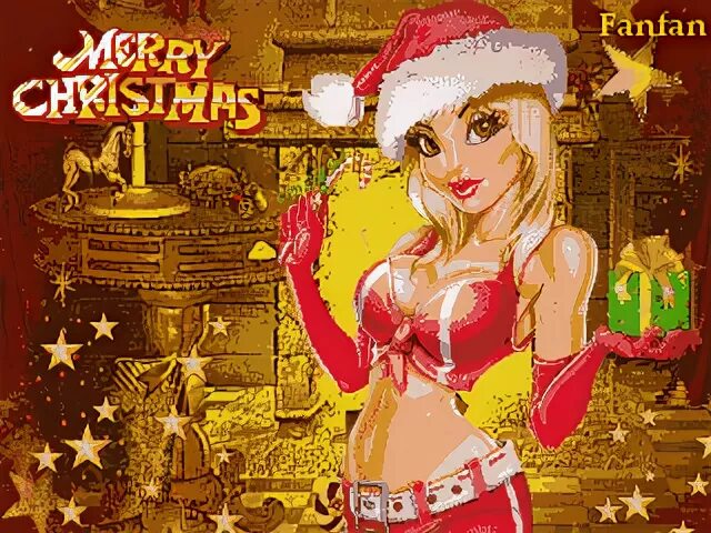 Merry Christmas Girl Sexy GIF Gfycat