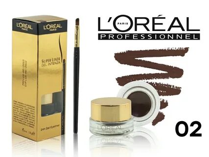 L'Oreal Гелевая подводка для глаз и бровей Super Liner Gel I