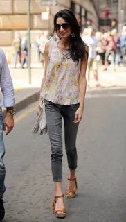 Amal Clooney in Tight Jeans -23 GotCeleb