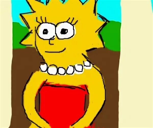 Mona Lisa Simpson - Drawception