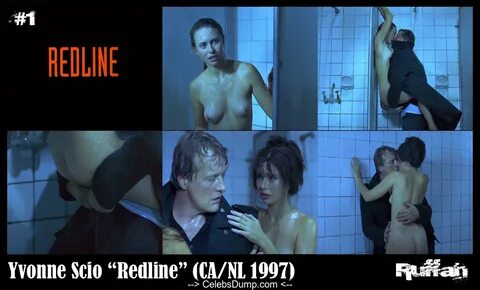 Yvonne Scio nude tits and ass in Deathline AKA Redline (1997
