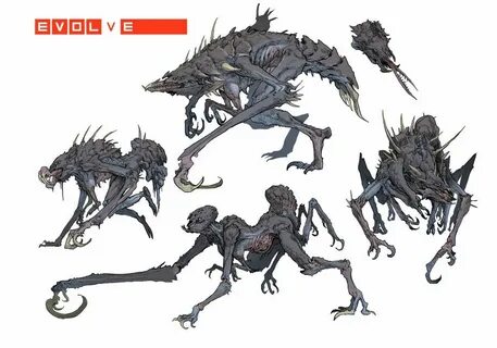 Gorgon Refinement 03 Creature concept art, Evolve monster, A