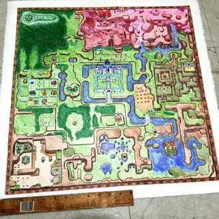 A Link Between Worlds Map - South Lomei Labyrinth Map