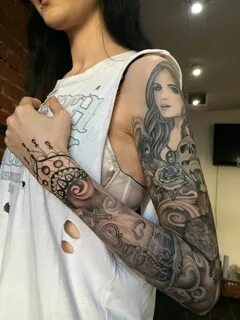 Shaded space filler #tattooswomenarm Tattoos for women, Tatt