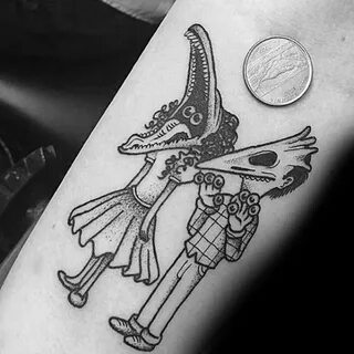 50 Beetlejuice Tattoo Designs For Men - Movie Ink Ideas